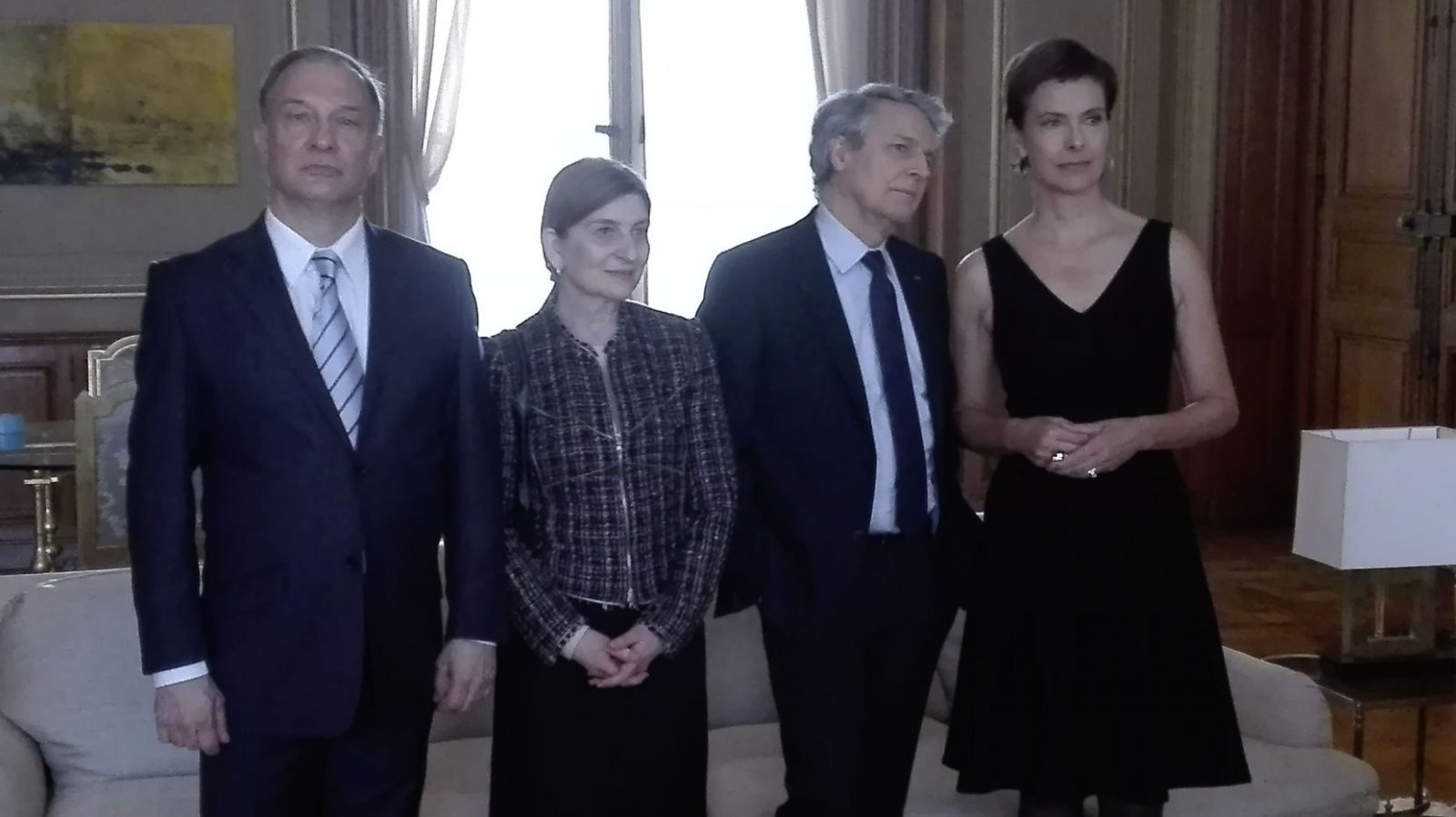 mario hacquard, carole bouquet mario hacquard, carole bouquet