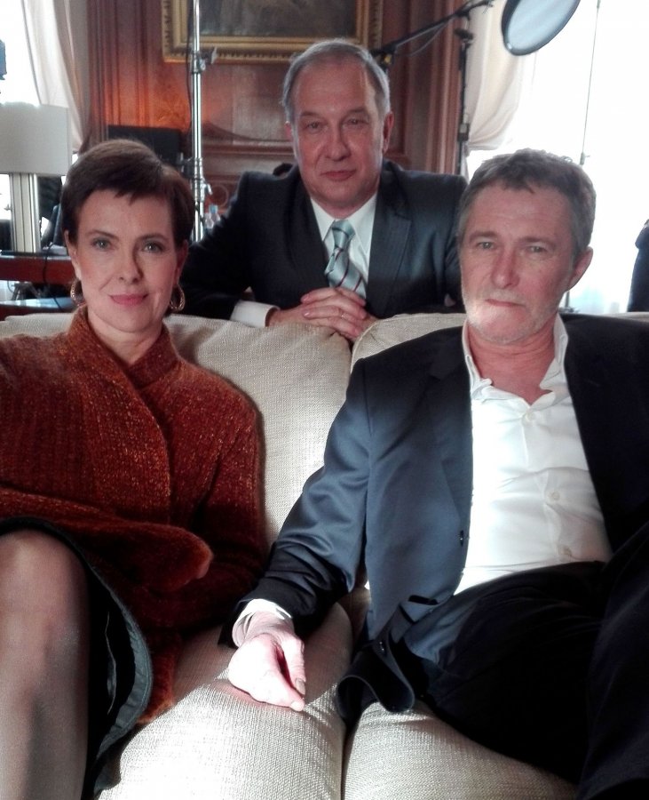 Carole Bouquet, Mario Hacquard, Bruno Volkovitch Carole Bouquet, Mario Hacquard, Bruno Volkovitch