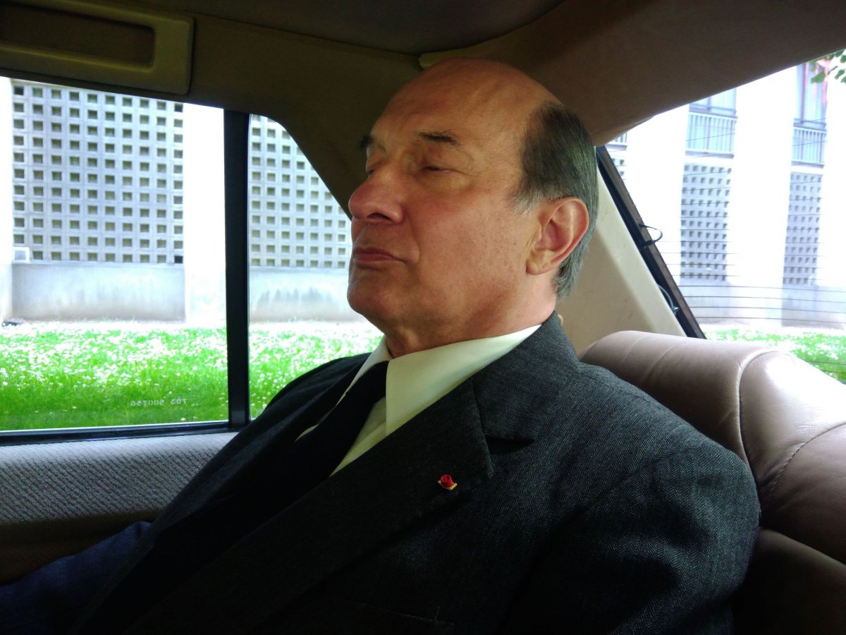 François Mitterrand interprété par Mario Hacquard François Mitterrand interprété par Mario Hacquard